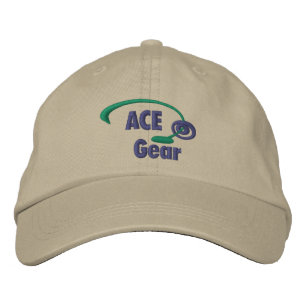 Groen en Blauw Aas Gear Geborduurd Pet