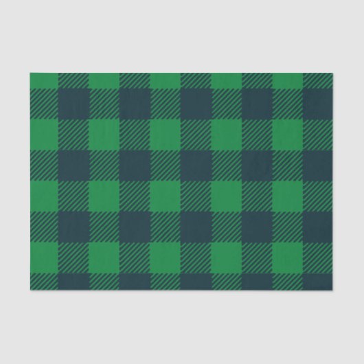 Groen- en blauw buffelpapier tissuepapier