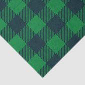 Groen- en blauw buffelpapier tissuepapier