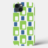 Groen en blauw Case-Mate iPhone case (Achterkant)