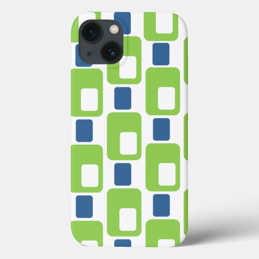 Groen en blauw Case-Mate iPhone case (Achterkant)
