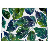 Groen en Blauw Foliage Philodendron Botanical Groot Cadeauzakje (Voorkant)