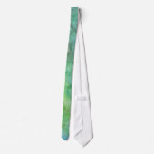Groen en blauw gekleurd Stropdas (Achterkant)