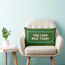 Groen en Blauw Golvend Lijst Twee Complimenten