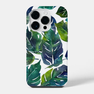 Groen en Blauw Loof Philodendron Botanisch iPhone 14 Plus Hoesje