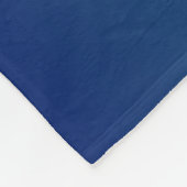 Groen en blauw ombre fleece deken (Hoek)