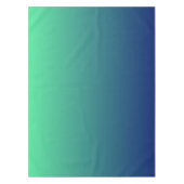 Groen en blauw ombre tafelkleed (Voorkant)