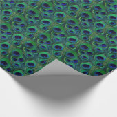 Groen en blauw pakje papier voor het oppakken van  (Hoek)