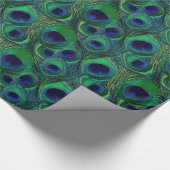 Groen en blauw pakje papier voor het oppakken van  (Hoek)