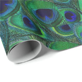 Groen en blauw pakje papier voor het oppakken van  (Rol Hoek)