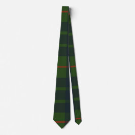 Groen en Blauw Schotse Plaid Stropdas