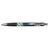 Groen en blauw Stripes Patroon Pen (Achterkant)