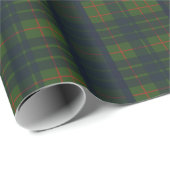 Groen en Blauw Tartan Plaid Inpakpapier (Rol Hoek)