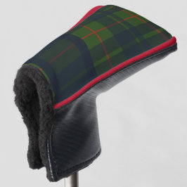 Groen en Blauw Tartan Pset Golfheadcover