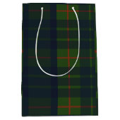 Groen en Blauw Tartan Pset Medium Cadeauzakje (Voorkant)