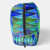 Groen en blauw toilettasje (Rechts)