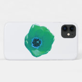 Groen en blauw Tulip iPhone 3-draagtas Case-Mate iPhone Case (Achterkant (horizontaal))