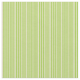 Groen en Bleek Goldenrod Lined Pattern Stof