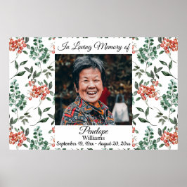 Groen en bosbessen Feest van het Leven Poster