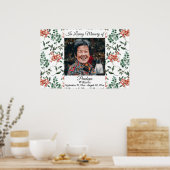 Groen en bosbessen Feest van het Leven Poster (Keuken)