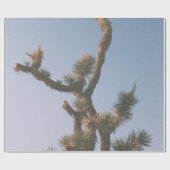 GROEN EN BROEIEN ONDER BLUE SKY CADEAUPAPIER (Vlak)