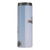 GROEN EN BROEIEN ONDER BLUE SKY THERMOSBEKER (Achterkant)
