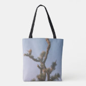 GROEN EN BROEIEN ONDER BLUE SKY TOTE BAG (Achterkant)