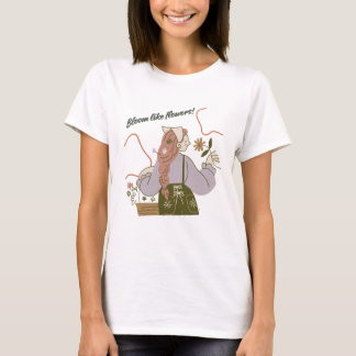 Groen En Bruin Esthetisch Meisjes T-Shirt
