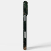 Groen en bruin marmer - papier marmering stijl Case-Mate iPhone case (Achterkant / Rechts)