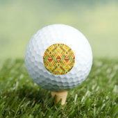 Groen en bruin patroon golfballen (Insitu Shirt)
