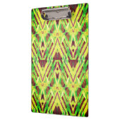 Groen en bruin patroon klembord (Links)