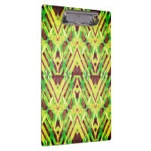 Groen en bruin patroon klembord (Rechts)