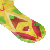 Groen en bruin patroon snijplank (Hoek)