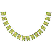 Groen en bruin patroon vlaggetjes (Alle)