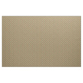 Groen en Coper Oranje Scroll Grid Pattern Stof (Yard (91,4 cm))