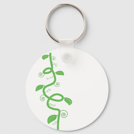 Groen en de Beanstalk Sleutelhanger (Voorkant)