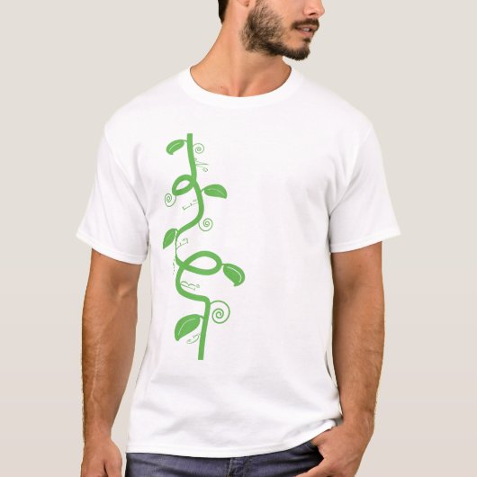 Groen en de Beanstalk T-shirt (Voorkant)