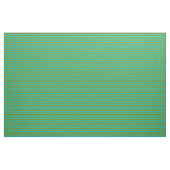 Groen en donker Turquoise Lined/Striped Pattern Stof (Yard (91,4 cm))