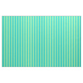Groen en donker Turquoise Pattern of Stripes Stof (Fat Quarter)
