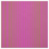 Groen en Fuchsia Striped/Lined Pattern Stof (Swatch)