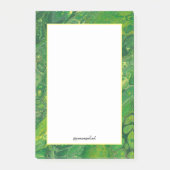 Groen en Geel | Aangepaste 4x6 Post-it® Note (Voorkant)