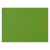 Groen en geel abstract tafelkleed (Voorkant (Horizontaal))