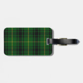 Groen en Geel Clan MacArthur Pset Bagagelabel (Achterkant horizontaal)