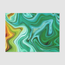 Groen en geel / goud Agaat patroon