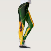 Groen en Geel Leggings (Rechts)