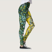 Groen en Geel Leggings (Rechts)