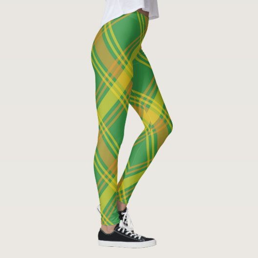 Groen en geel leggings (Rechts)