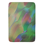 Groen en geel met reliëfreliëf badmat (Voorkant Verticaal)