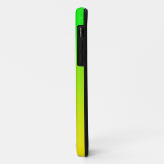 Groen en geel neonverloop Case-Mate iPhone case (Achterkant/links)