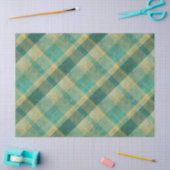 Groen en geel speleffect tissuepapier (Craft)